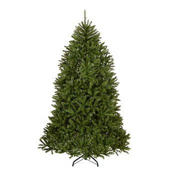 National Tree Company 6.5' Dunhill® Fir Hinged Tree with 650 Multicolor Lights-UL,1838 Tips