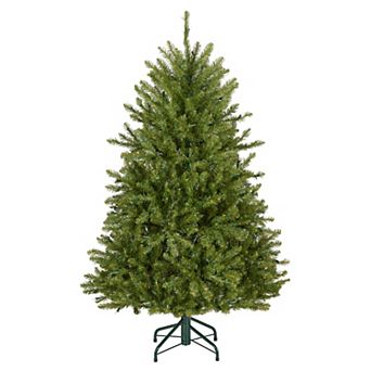 National Tree Company 4.5' Dunhill® Fir Hinged Tree with 450 Clear Lights-UL