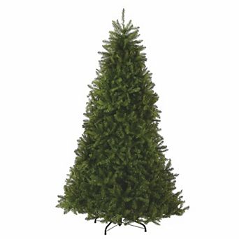 9 ft Unlit Dunhill Fir Full Artificial Christmas Tree, 4,026 Tips, Includes Stand, Green