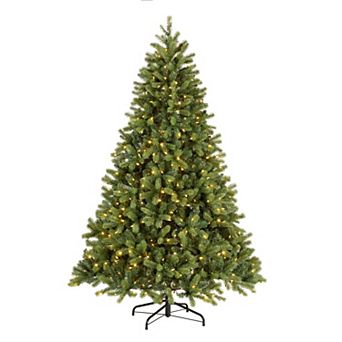 7.5 ft Downswept Douglas Fir Tree with Dual Color LED Lights