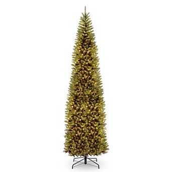 10ft. Kingswood® Fir Pencil Tree with Clear Lights
