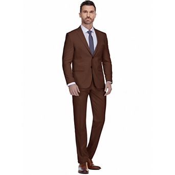Gino Vitale Men's 2 pc Stretch Slim-Fit Suit