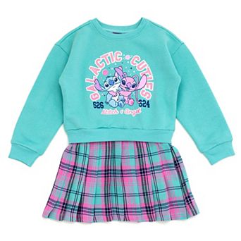 Disney's Minnie Mouse Fleece Plaid Dress