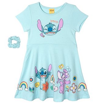 Disney's Lilo & Stitch Skater Dress and Scrunchie Set