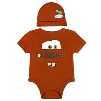 Disney's Cars 2 pc Cosplay Bodysuit and Hat Set