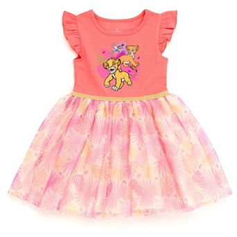 Disney's Lion King Flutter Sleeve Tulle Tutu Dress
