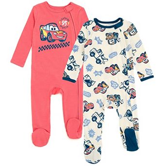 Disney's Cars 2-Pack Footed One-Piece Sleep N' Play