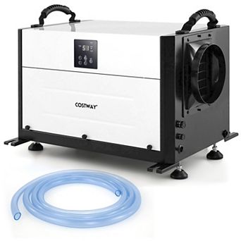 Costway 57 Pint(DOE) Crawl Space Dehumidifier Commercial Dehumidifier w/3 Modes&24H Timer 1,900Sq.ft