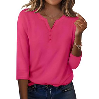 Women's Dressy 3/4 Sleeve Top