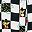 Charcoal Checkerboard