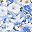 Blue Ivory Flower