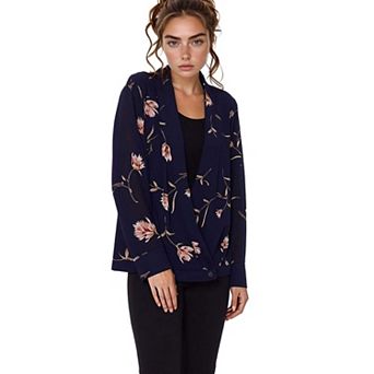 Wrap Front V-Neck Blouse
