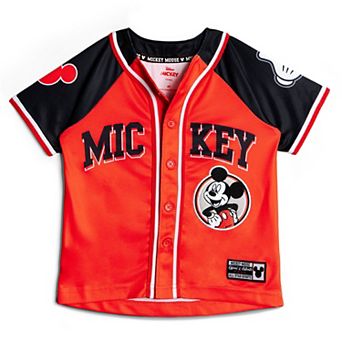 Disney's Mickey Mouse Athletic Baseball Shirt