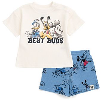 Disney's Mickey Mouse 2 pc Tee and Shorts Set