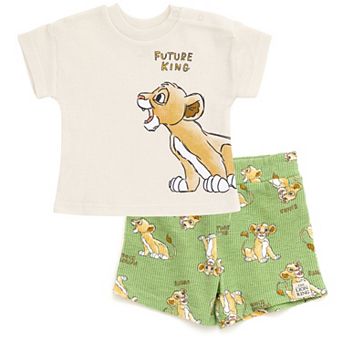 Disney's Lion King Simba 2 pc Tee and Shorts Set