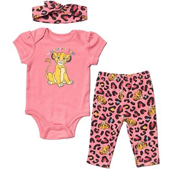 Disney's Lion King Simba Bodysuit and Pants Set