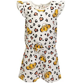 Disney's Lion King Simba Sleeveless Skater Romper