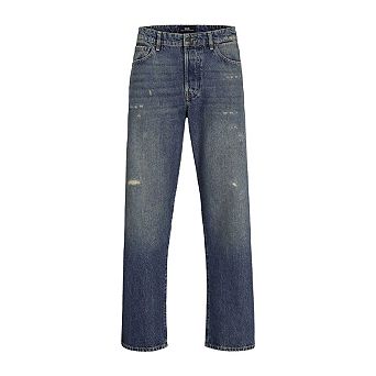 Jack And Jones Mens Royal RE 366 Loose Fit Jeans