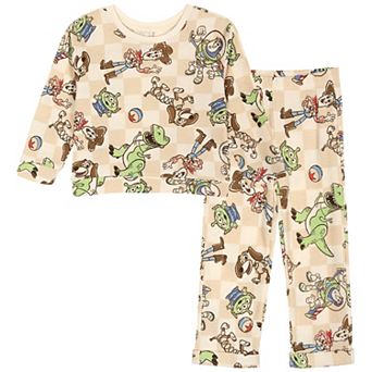 Disney's Toy Story Loungewear 2 pc Sweatshirt and Waffle Pants Set