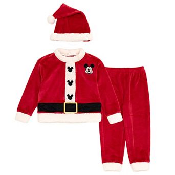 Disney's Mickey Mouse Cosplay Velour Sweatshirt and Pants Set
