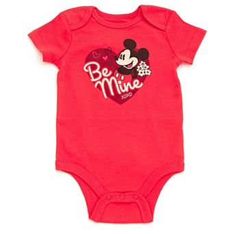 Disney's Mickey Mouse Holiday Short Sleeve Bodysuit