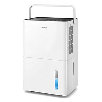 Costway Dehumidifier for Home, 6000 Sq.Ft 120 Pint Compressor Dehumidifier with Drain Hose