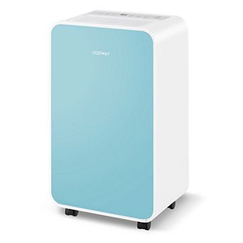 Costway 9-Pint(DOE) Portable Dehumidifier with 3 Modes 2,500 Sq. ft Coverage Area
