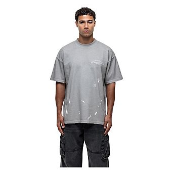 Good For Nothing Mens Peached Abrade Oversized T-Shirt
