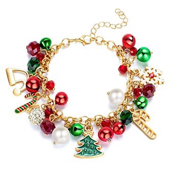 Christmas Charm Bracelet for Women