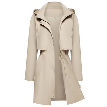Women's Rain Jacket With Hood
