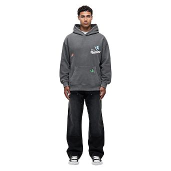 Good For Nothing Mens Butterfly Oversized Hoodie