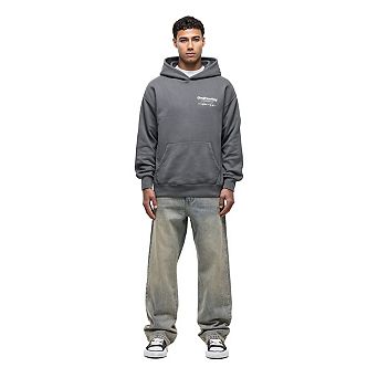 Good For Nothing Mens Cult Graphic Pull Over Oversized Hoodie