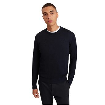 Ted Baker Mens Merino Wool Long-Sleeved Jumper