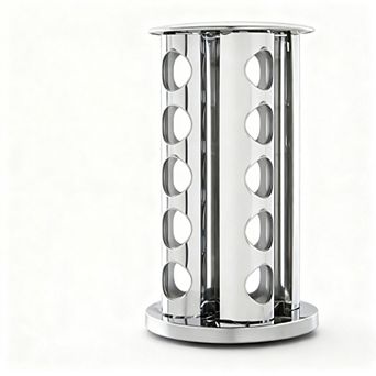 20 Jar Rotating Spice Rack with 20 Spices