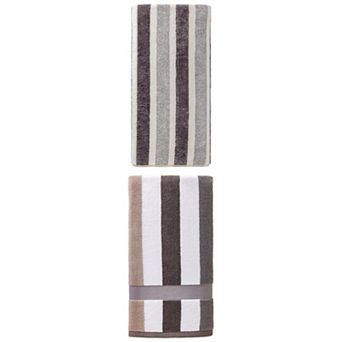 2 Packs Coral Fleece Bath Towel, Highly Absorbent Towel 71"x35" and 55"x28" for Gym Pool