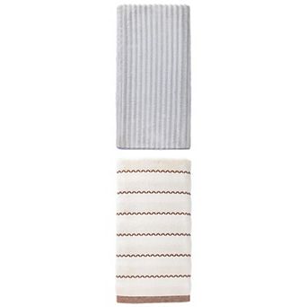 2 Packs Thick Coral Fleece Bath Towel Soft Plush Highly Absorbent Towel 55"x28" for Home