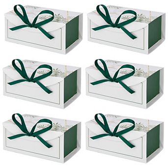 Rectangular Flat Packed Easy Paper Treat Boxes