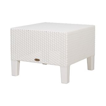 Lagoon Magnolia All-Weather Resin Side Table