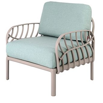 Laurel Resin Club Chair with Cushion