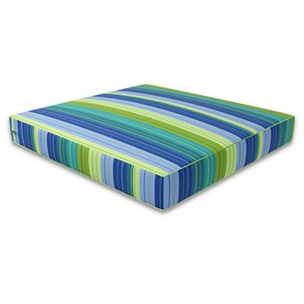 Covers&All Sunbrella 25x25.5x5 Outdoor Seat Cushion, Fade Resistant Patio Chair Replacement Cushion