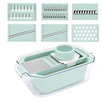 13.6"x8.3" Mandoline Slicer Vegetable Chopper Cutter for Potato Carrot Cucumber