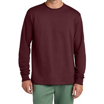 Men's Cotton Long Sleeve T-Shirt Built for Everyday Comfort