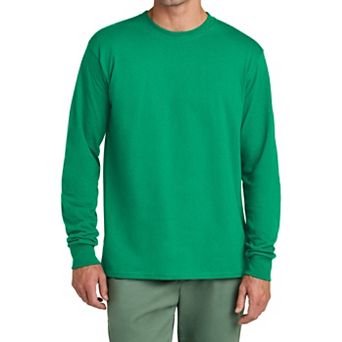 Men's Cotton Long Sleeve T-Shirt Built for Everyday Comfort
