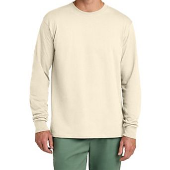 Men's Cotton Long Sleeve T-Shirt Built for Everyday Comfort