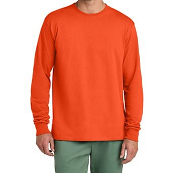 Men's Cotton Long Sleeve T-Shirt Built for Everyday Comfort