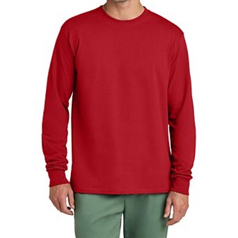 Men's Cotton Long Sleeve T-Shirt Built for Everyday Comfort