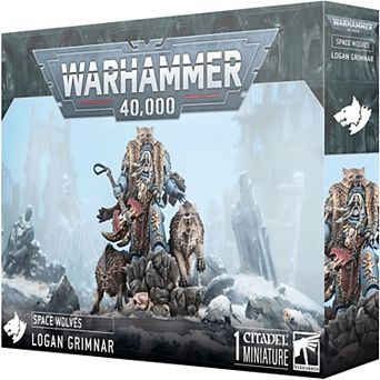 Space Wolves Logan Grimnar Sci-Fi Wargame Chapter Master Miniature Kit