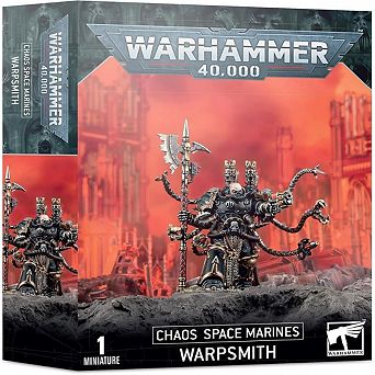 Chaos Space Marines Warpsmith Sci-Fi Wargame Character Miniature Kit