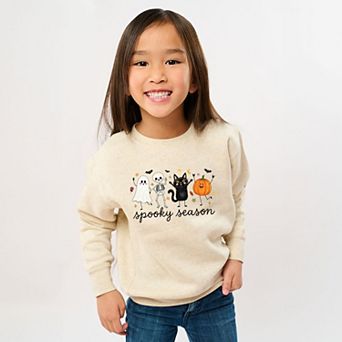 Spooky Season Stick Figures - Youth Graphic Sweatshirt