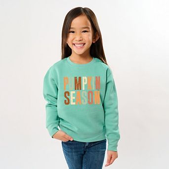 Pumpkin Season Fall Colors - Youth Graphic Sweatshirt